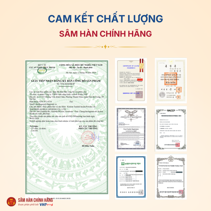 Hồng sâm Hàn Quốc