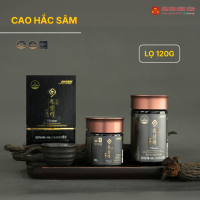 Cao hắc sâm (Ginssen black ginseng essence) 120g/hộp