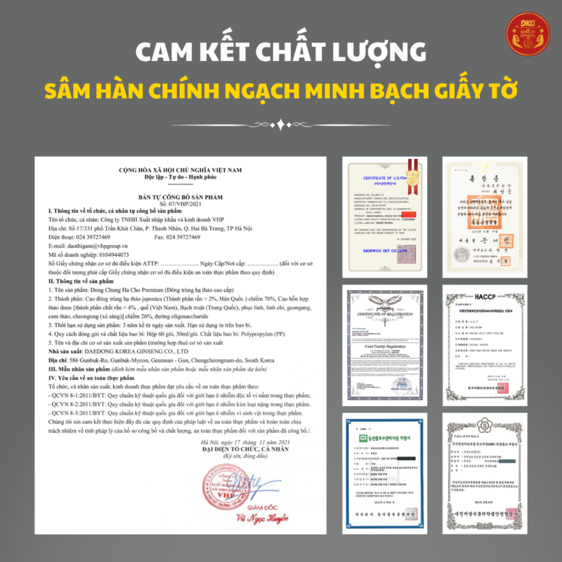 Hồng sâm Hàn Quốc