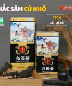 Hắc sâm Hàn Quốc dạng củ 150g (16-25củ) - Daedong