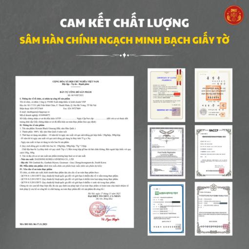 Hắc sâm Hàn Quốc dạng củ 300g (11-20củ) - Daedong