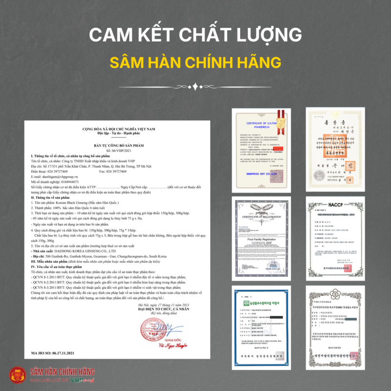 Hồng sâm Hàn Quốc