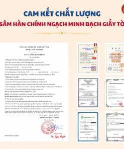 Hồng sâm HQ thái lát (hộp giấy) - Daedong