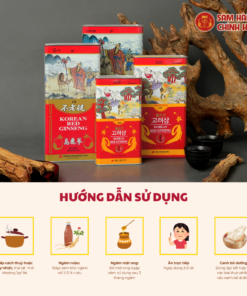 Hồng sâm củ khô HQ Good 150g - số 15 (5 củ) - Daedong