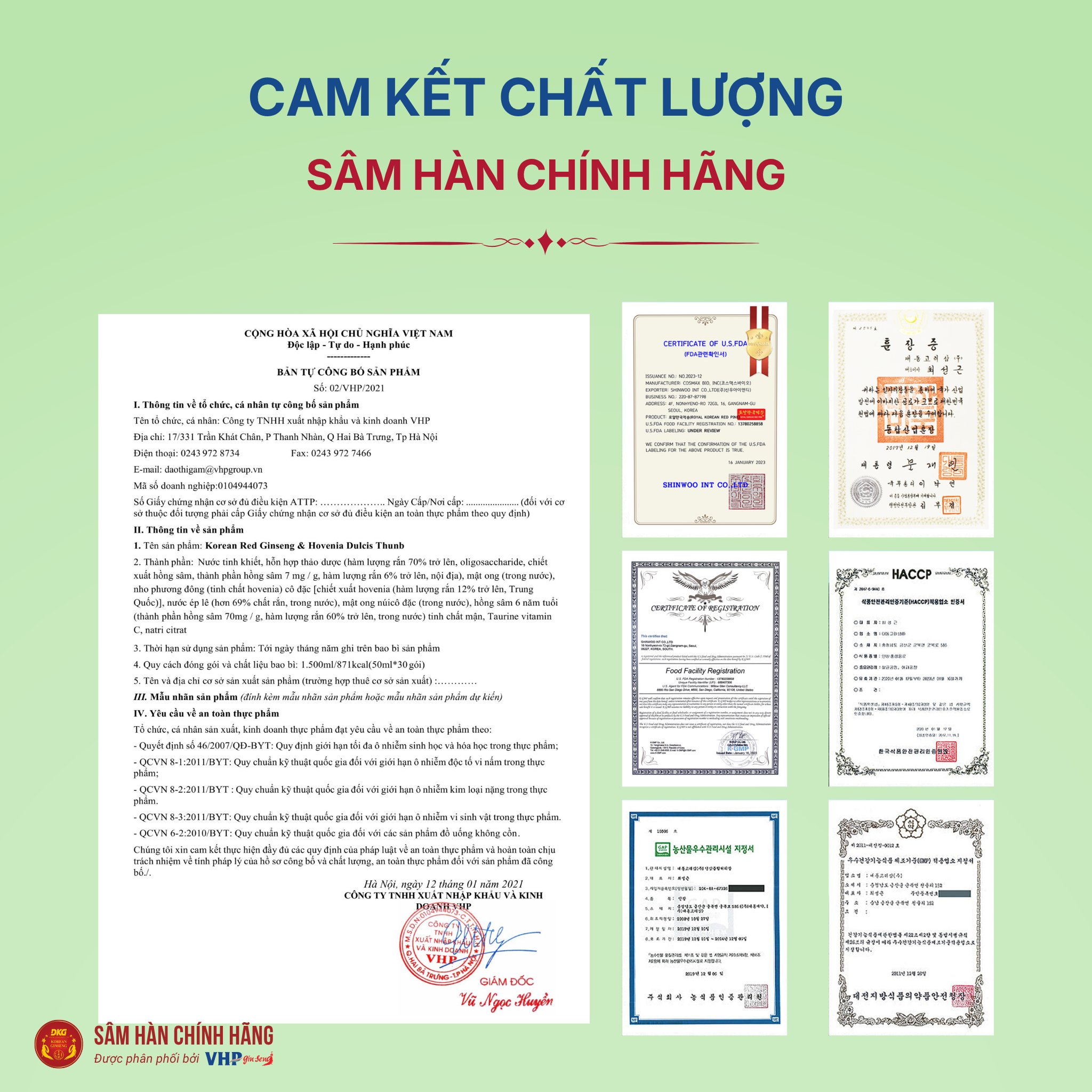 Hồng sâm hovenia - Bổ gan 3 Nước hồng sâm Hovenia Dulcis (Korean Red Ginseng & Hovenia Dulcis Thunb) 50ml*30gói/hộp