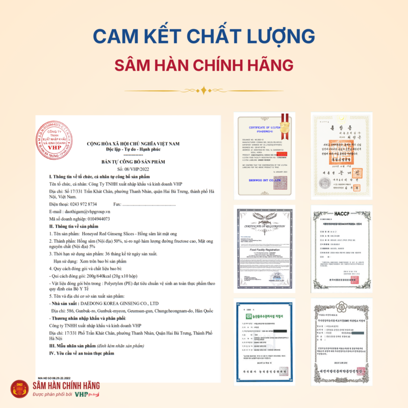 Hồng sâm Hàn Quốc