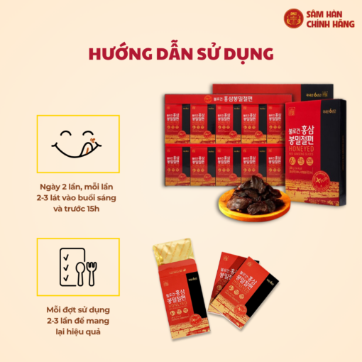 Hồng sâm lát mật ong Hàn Quốc DKG