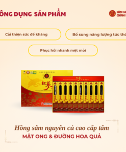 Hồng sâm nguyên củ mật ong Hàn Quốc