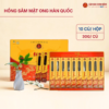 Hồng sâm mật ong Hàn Quốc (Honeyed Korean Red Ginseng) 30g*10 củ/hộp