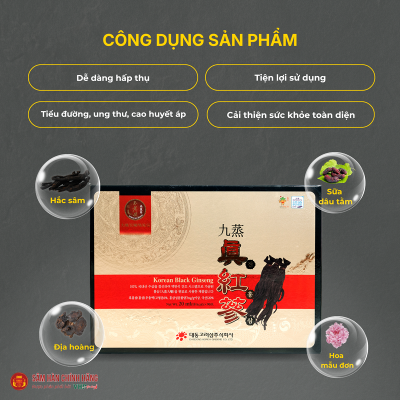 Hồng sâm Hàn Quốc
