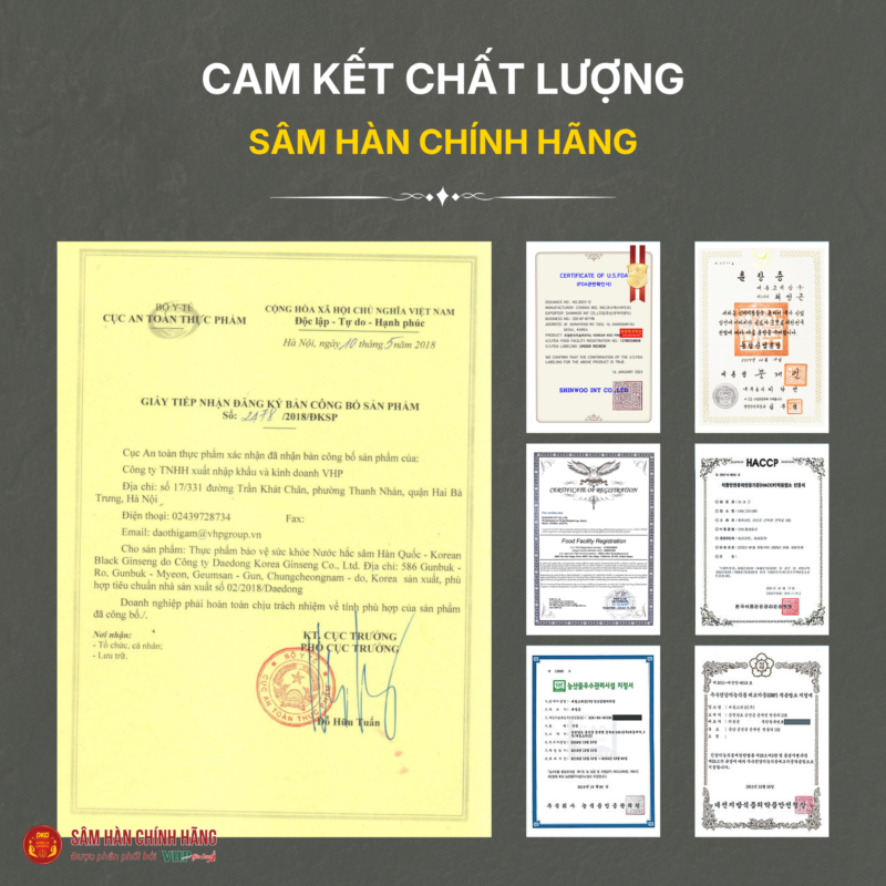 Hồng sâm Hàn Quốc