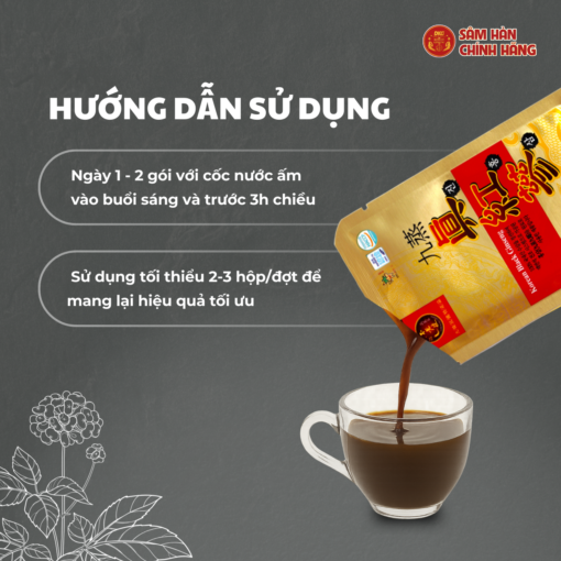 Nước hắc sâm HQ - DKG