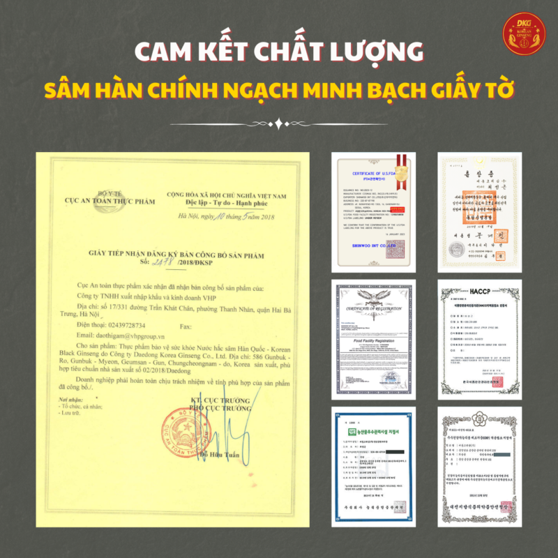 Hồng sâm Hàn Quốc
