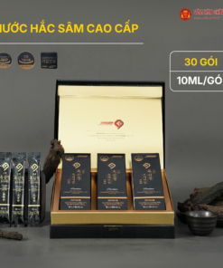 Nước hắc sâm cao cấp (Ginssen Black Ginseng Jung Premium) 10ml*30gói/hộp