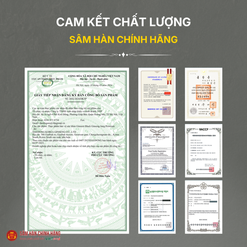 Hồng sâm Hàn Quốc