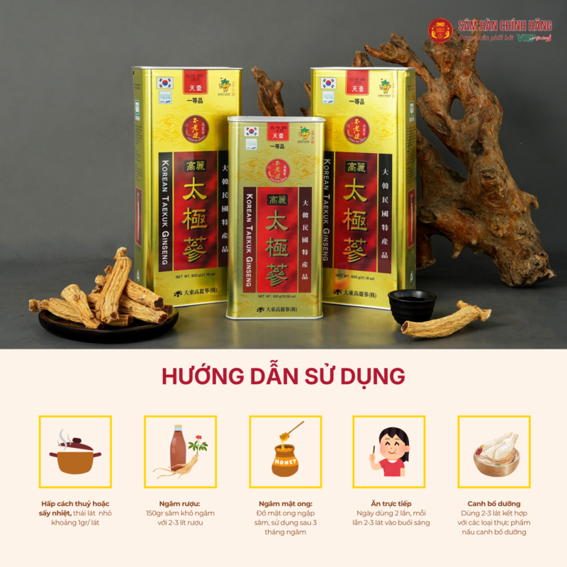 Hồng sâm Hàn Quốc