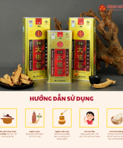 Thái cực sâm củ khô Hàn Quốc (Korean Taekuk Ginseng - 30 Root) 600g/hộp