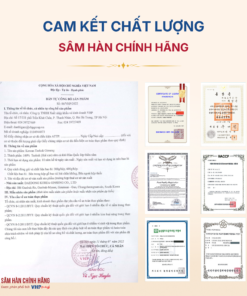 Thái cực sâm củ khô Hàn Quốc (Korean Taekuk Ginseng - 30 Root) 600g/hộp