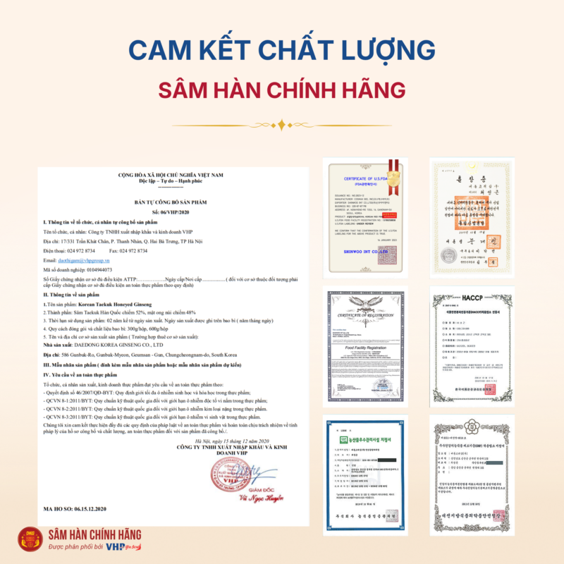 Hồng sâm Hàn Quốc
