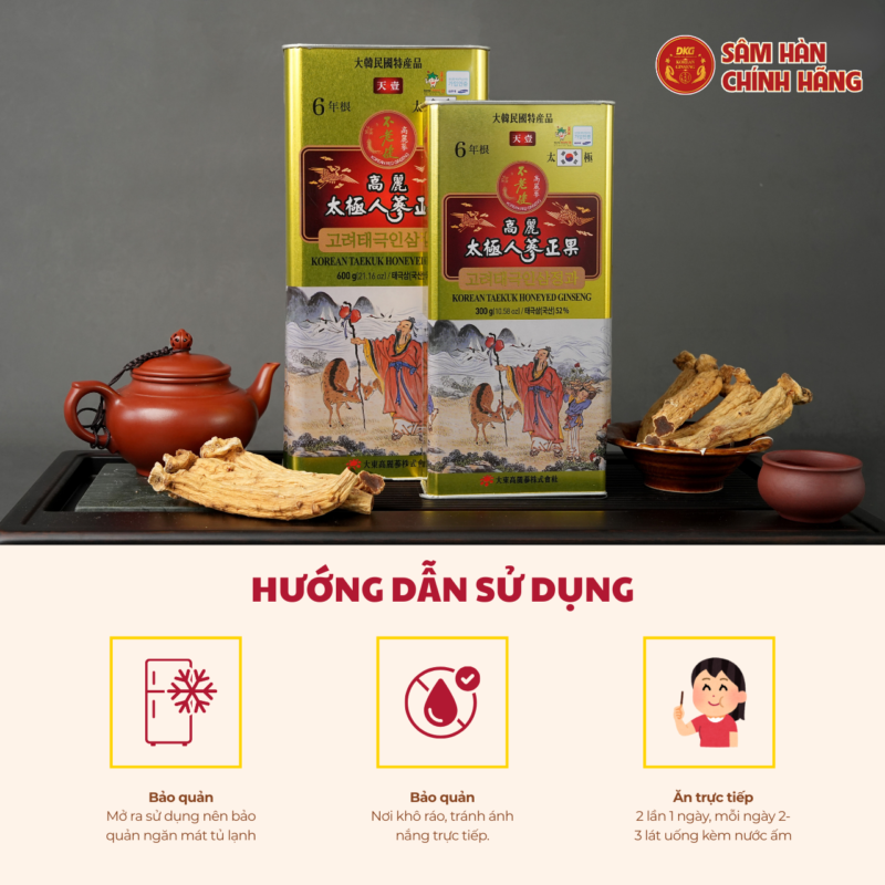 Hồng sâm Hàn Quốc
