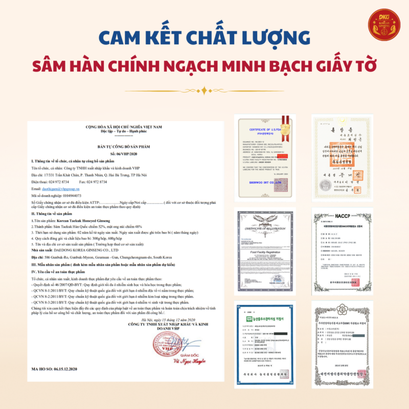 Hồng sâm Hàn Quốc