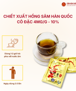 Trà Hồng Sâm (Korean Red Ginseng Tea) Hàn Quốc 3g*100gói/hộp