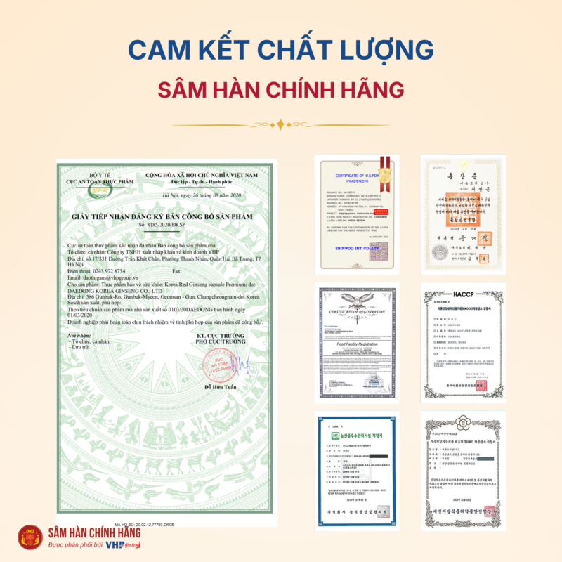 Hồng sâm Hàn Quốc