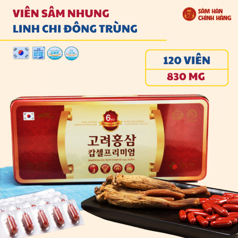 Hồng sâm Hàn Quốc
