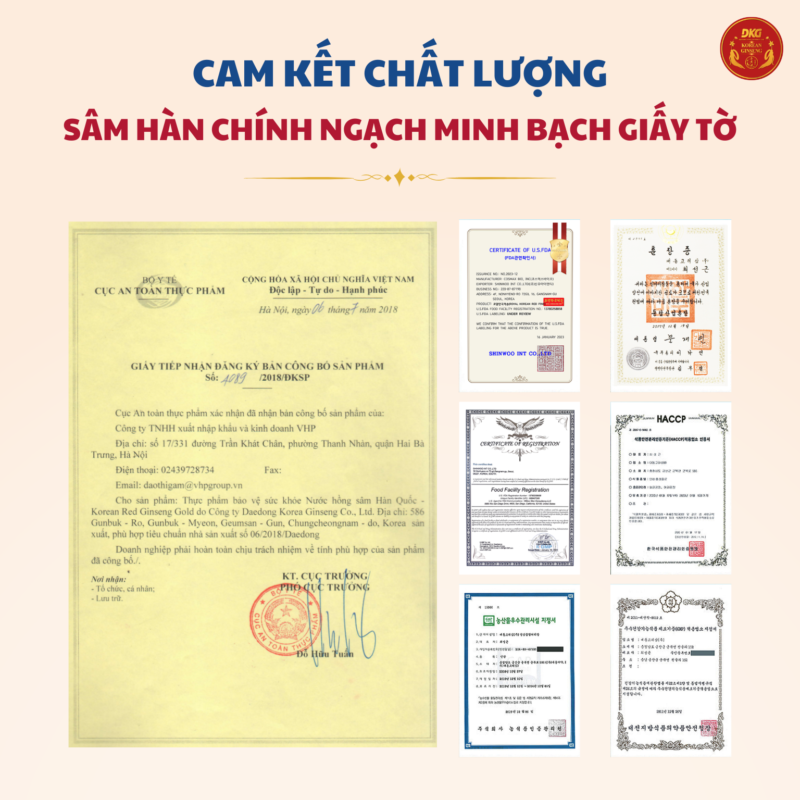 Hồng sâm Hàn Quốc