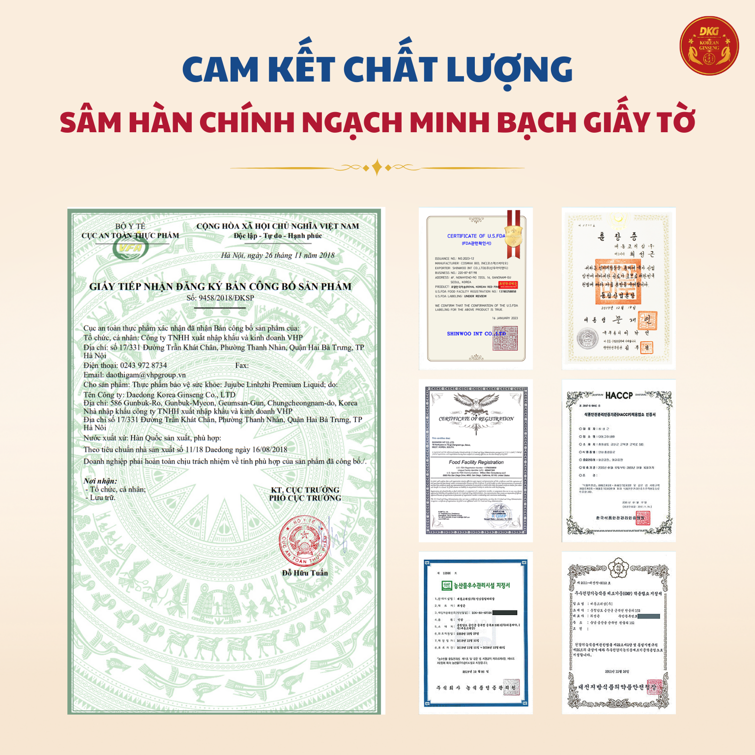 Linh chi táo đỏ Premium DKG