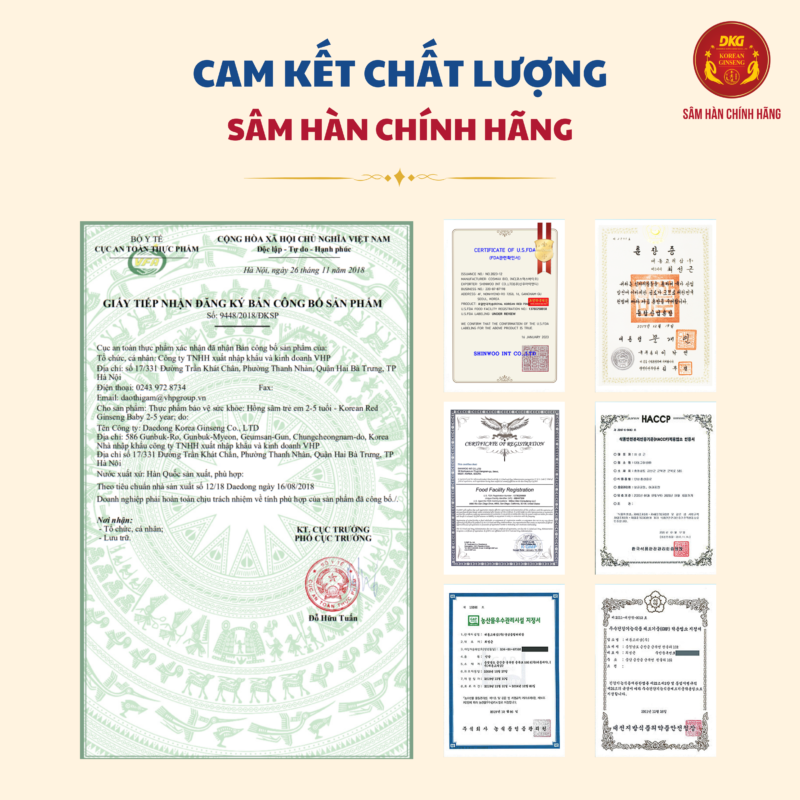 Hồng sâm Hàn Quốc