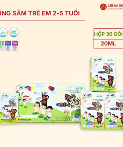 Hồng Sâm trẻ em Hàn Quốc 2-5 tuổi (Korean Red Ginseng Baby 2-5 year) 20ml*30gói/hộp