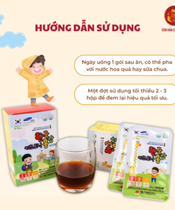 Hồng sâm trẻ em 6-13 tuổi (20ml*30 gói) - Daedong