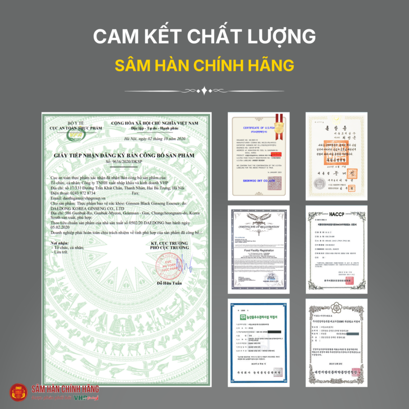 Hồng sâm Hàn Quốc