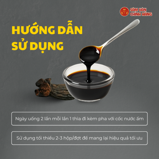 Cao hắc sâm 120g DKG