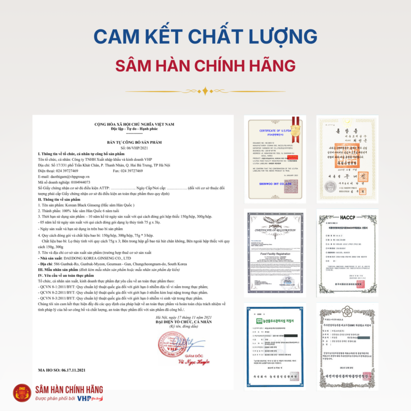 Hồng sâm Hàn Quốc