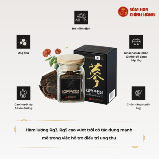 Hắc sâm thái lát 75g DKG