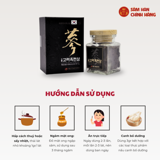 Hắc sâm thái lát 75g DKG
