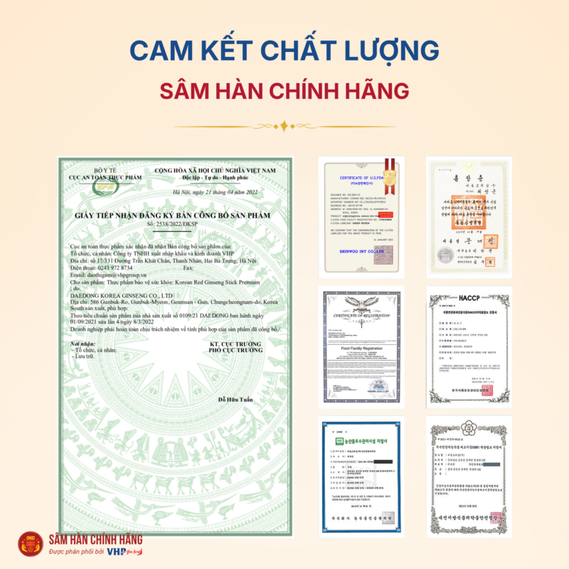 Hồng sâm Hàn Quốc