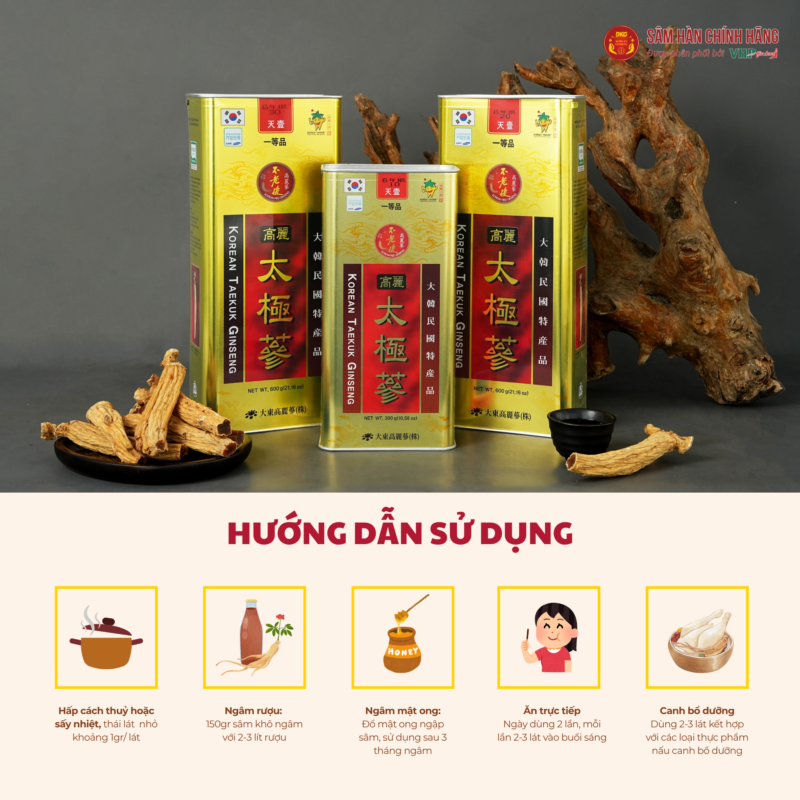 Hồng sâm Hàn Quốc