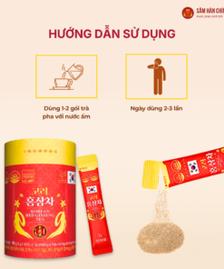 Trà Hồng Sâm (Korean Red Ginseng Tea) Hàn Quốc 3g*30gói/hộp