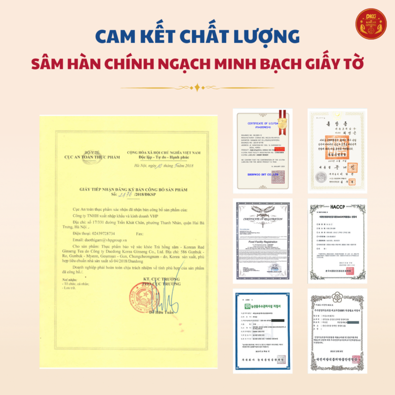 Hồng sâm Hàn Quốc