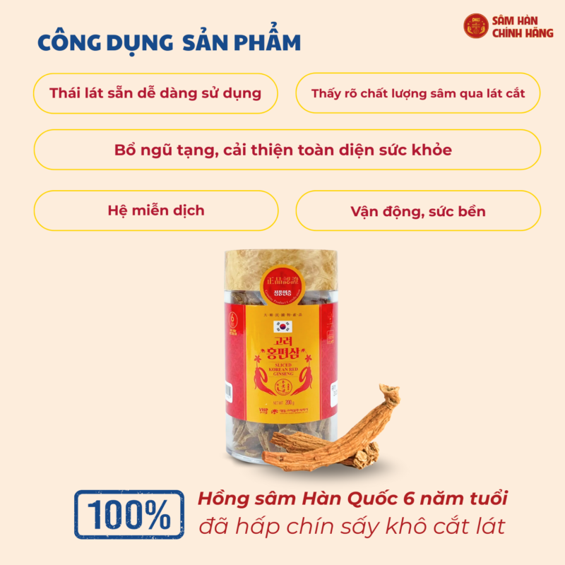 Hồng sâm Hàn Quốc