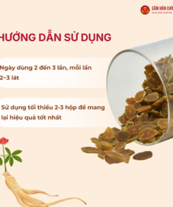 Hồng Sâm Hàn Quốc thái lát (Sliced Korean Red Ginseng) 200g/lọ
