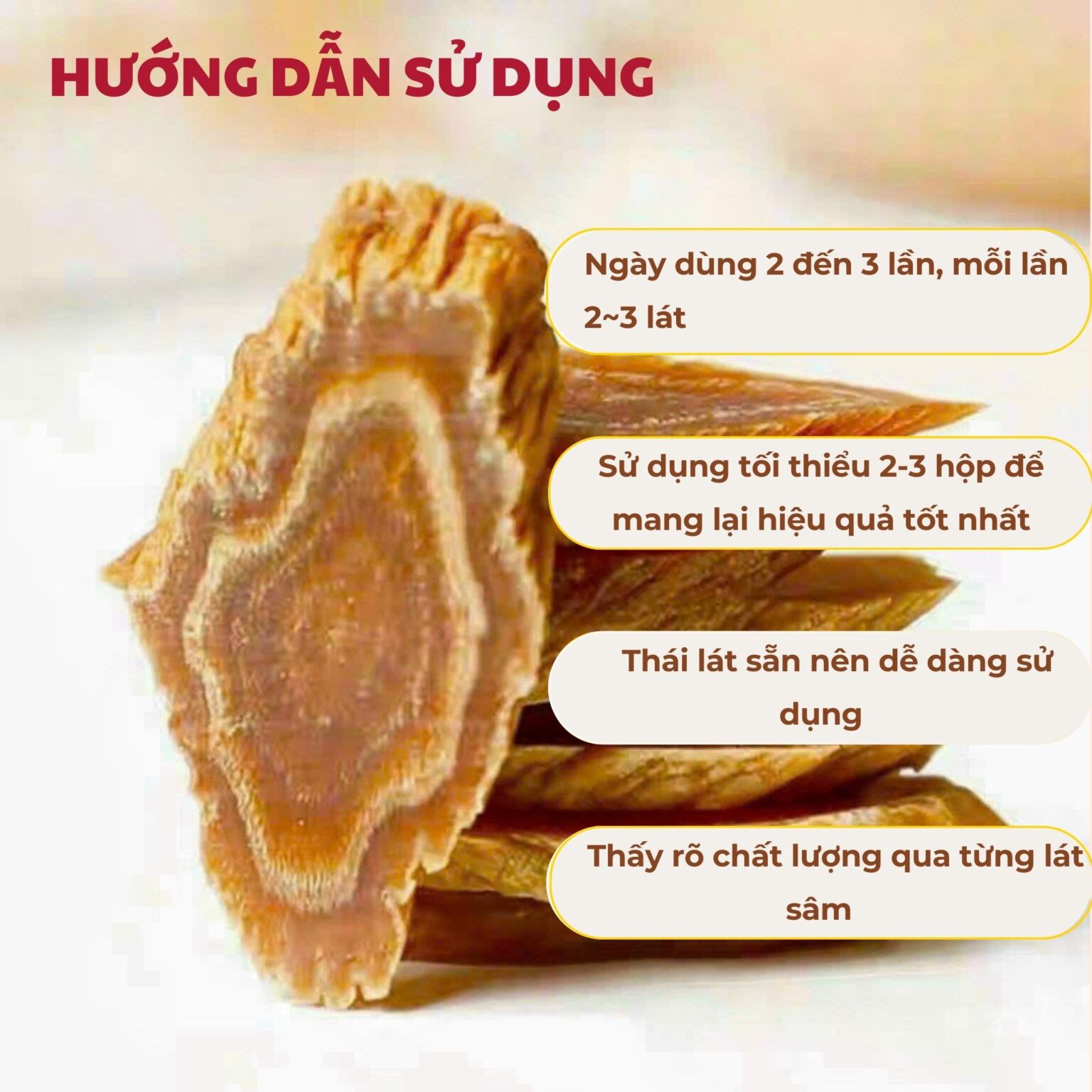 Hồng sâm HQ thái lát (200g dạng lọ) - Daedong