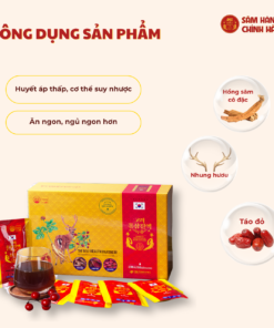 Hồng Sâm Nhung Hươu Hàn Quốc (70ml x 30 gói) - Daedong