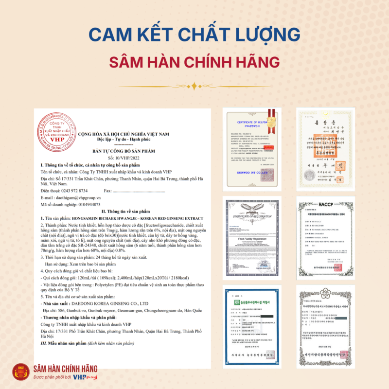 Hồng sâm Hàn Quốc
