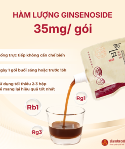 Nước Hồng Sâm Hoàng Hậu Hàn Quốc (Hongsamjin Bichaek Hwanghu - Korean Red Ginseng Extract) 120ml*20gói/hộp