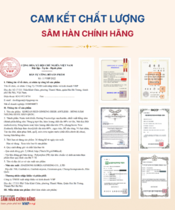 Nước Hồng Sâm Nhung Hươu Hàn Quốc (Korean Red Ginseng Deer Antlers) 70ml*30gói/hộp