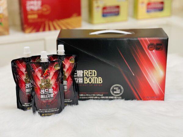 Tăng Lực Red BOM (150ml x 10 túi) - Daedong